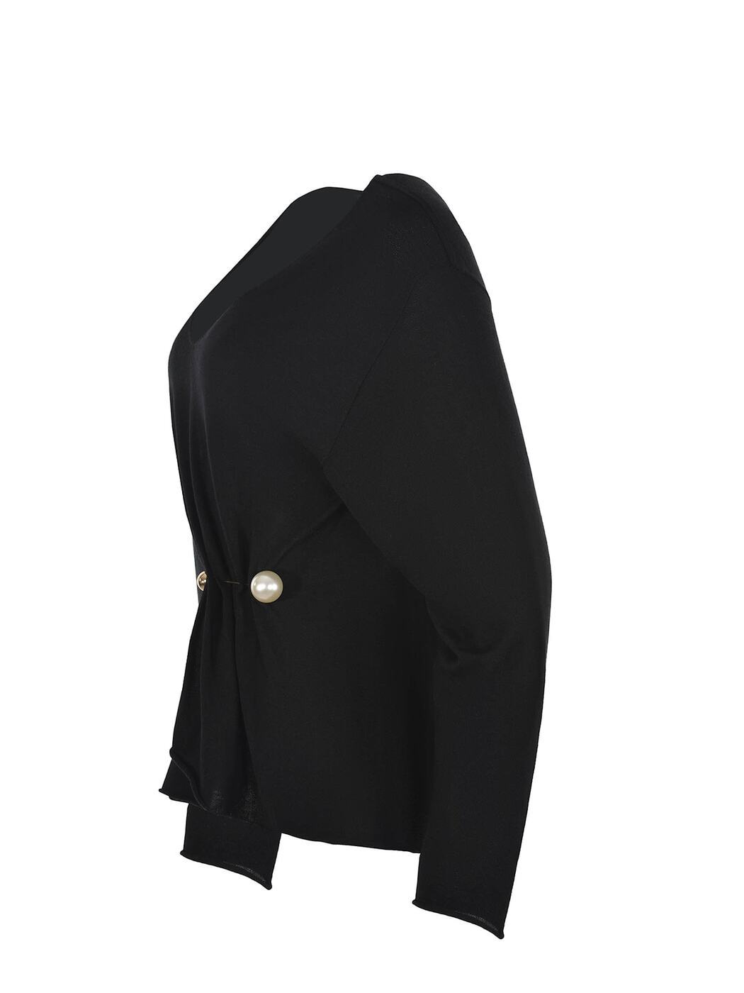 A09207100-0555 ブラック 秋冬2024 ニットウェア レディース ia