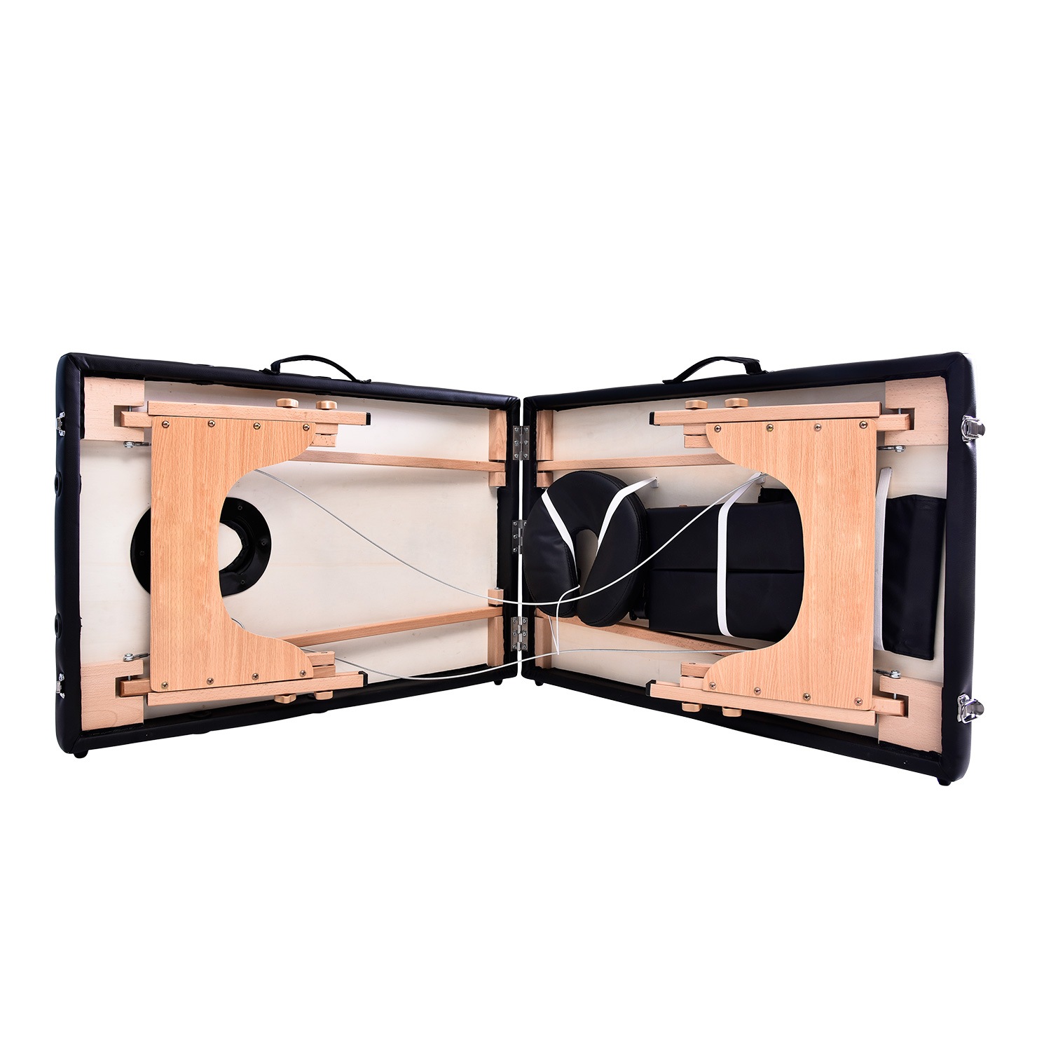 プラスサイズ】【人気商品】【グレー】マッサージベッド折りたたみ施術