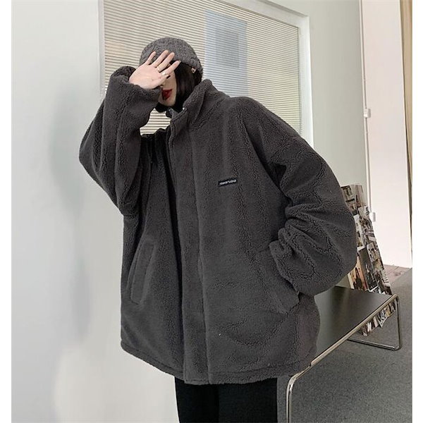 Qoo10] マウンテンパーカー レディース ボア 冬