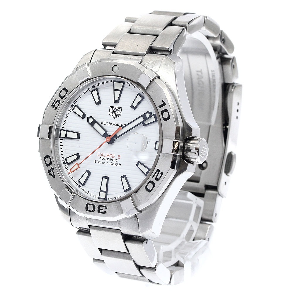 タグホイヤー TAG HEUER WAY2013-0 アクアレーサー キャリバー5 デイト 自動巻き メンズ _889241【中古】 タグホイヤー TAG HEUER WAY2013-0 アクアレーサー キャリバー5 デイト 自動巻き メンズ _889241【中古】