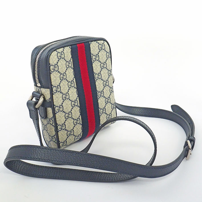 【新品同様】グッチ オフィディア シルバー金具 GGスプリーム 男女兼用 【ショルダーバッグ】 【新品同様】グッチ オフィディア シルバー金具 GGスプリーム 男女兼用 【ショルダーバッグ】