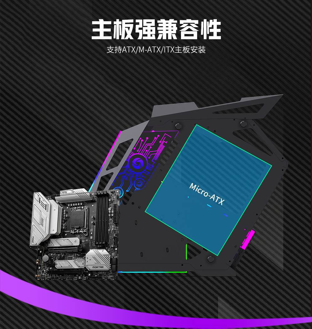 PCケース ATXケース 三面強化ガラス 2.5SDD 3.5HDD 冷却パーツ ケースファン六個 水冷クーラー 空冷