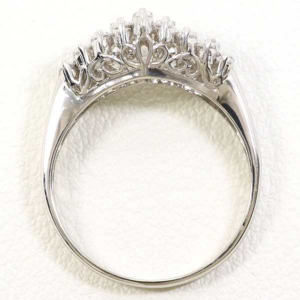 PT900 プラチナ リング 指輪 12.5号 ダイヤ 0.50 ジュエリー 中古 PT900 プラチナ リング 指輪 12.5号 ダイヤ 0.50 ジュエリー 中古