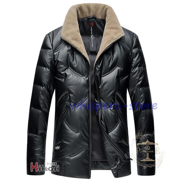 ダウンジャケット ダウンコート メンズ 暖かい 高級 アウター 40代 50代 ブルゾン ジャケット 防寒 軽量 春服 冬服