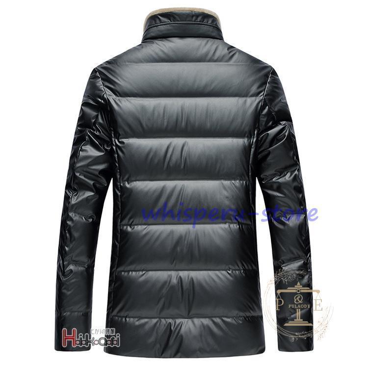 ダウンジャケット ダウンコート メンズ 暖かい 高級 アウター 40代 50代 ブルゾン ジャケット 防寒 軽量 春服 冬服