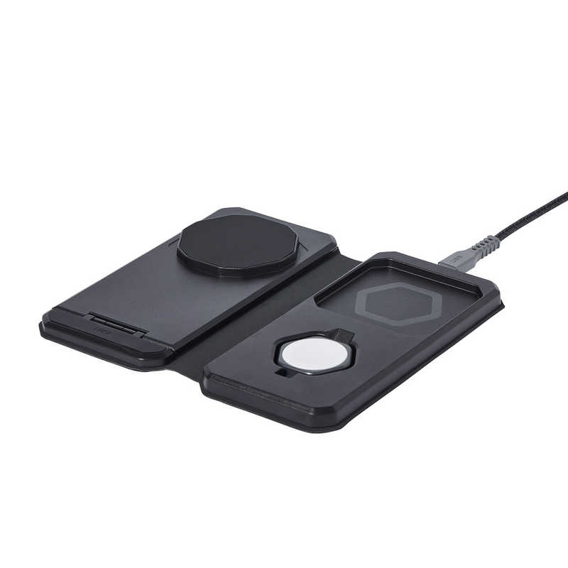 UAG 製 SRGE 3-IN-1 TRAVEL + DESKTOP CHARGER UAG-WTP-01 UAG 製 SRGE 3-IN-1 TRAVEL + DESKTOP CHARGER UAG-WTP-01