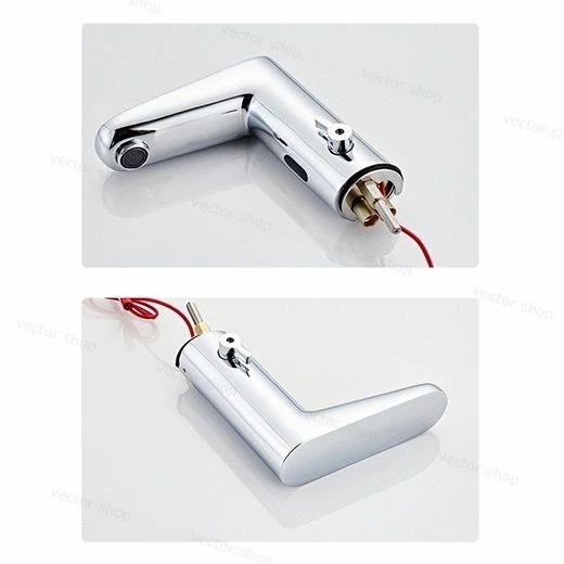 水栓金具 洗面所 洗面台 浴室 洗面器 蛇口 自動水栓 交換自分で 台付 電池式 タッチレス水栓 キッチン 手洗い鉢 手洗器 流し台 台所 混合水栓 水道蛇口 多機能レンチ付