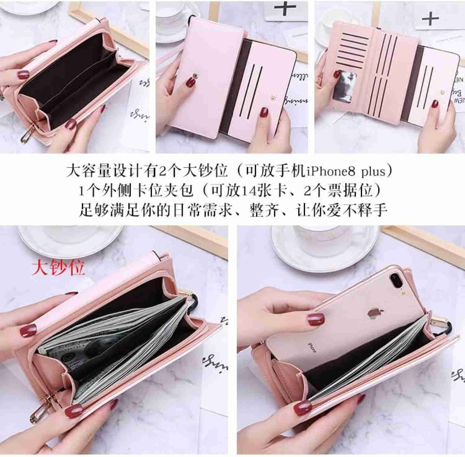 【20%OFFクーポン】長財布 シンプル 韓国 おしゃれ レディース ファスナー 3つ折り財布 パスケース 携帯バッグ ハンドバッグ 小銭入れ 大容量 【20%OFFクーポン】長財布 シンプル 韓国 おしゃれ レディース ファスナー 3つ折り財布 パスケース 携帯バッグ ハンドバッグ 小銭入れ 大容量