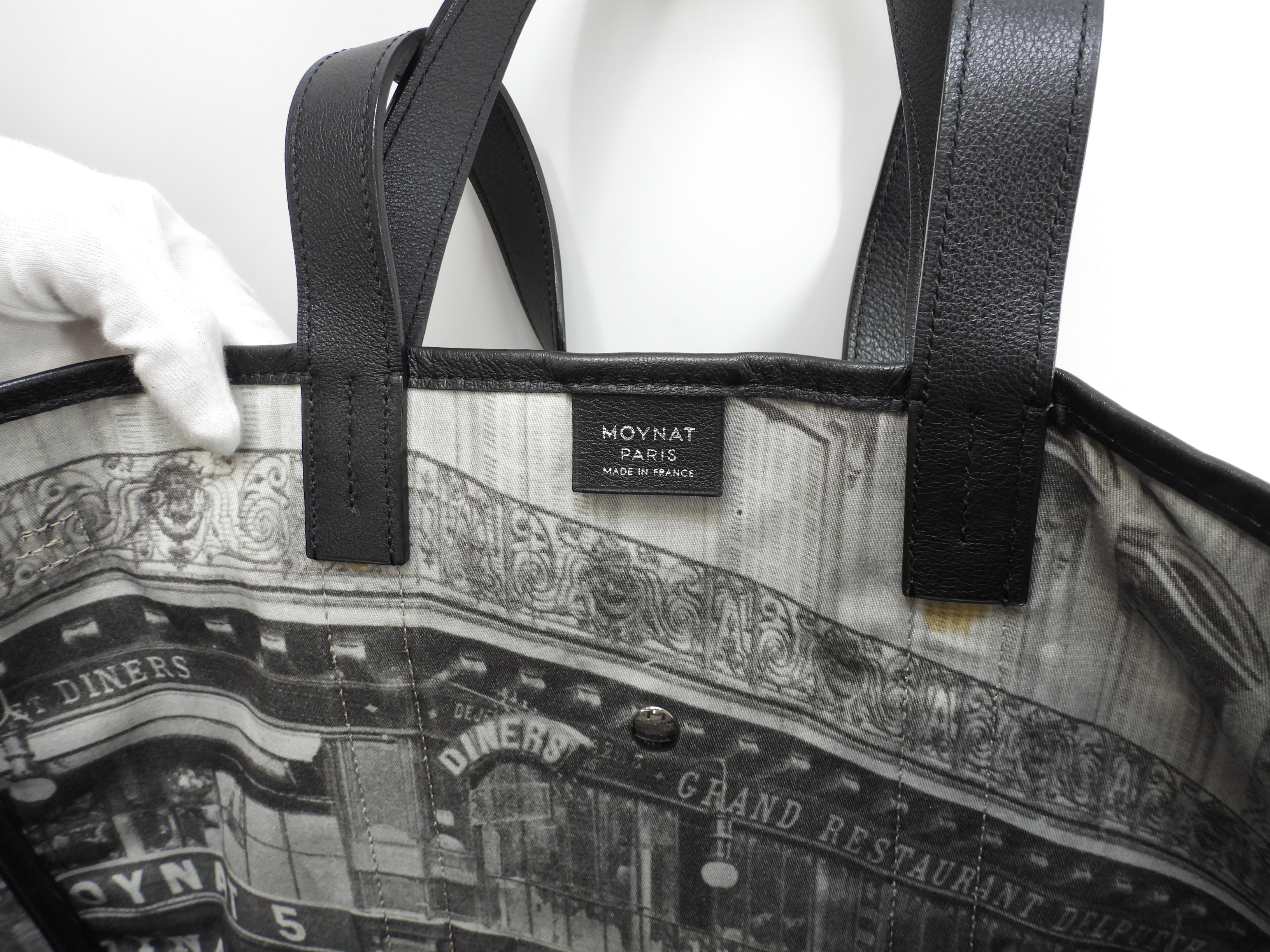 モワナ 2wayトートバッグ リゲート 黒 ハンドバッグ ショルダーバッグ@T1016