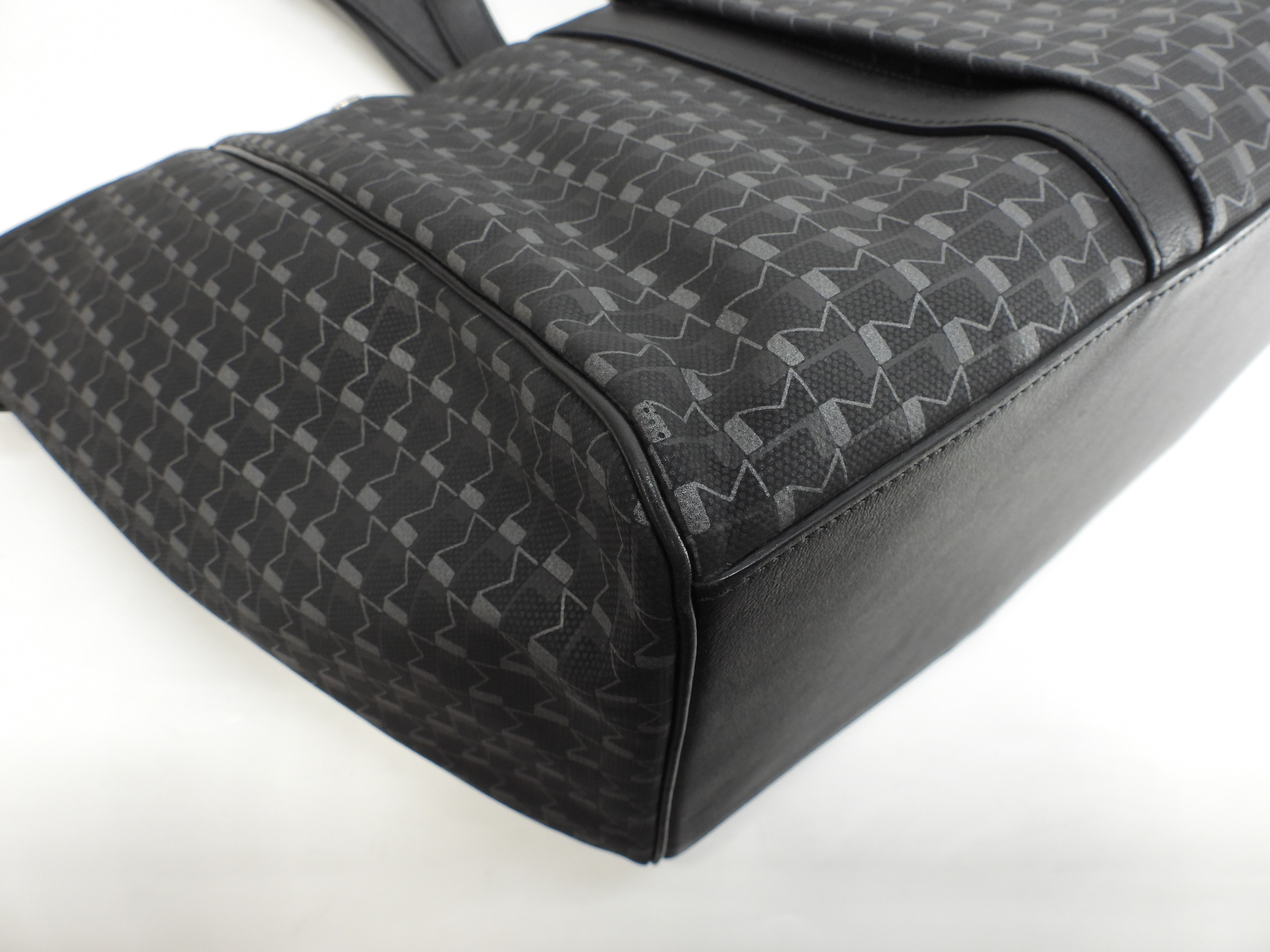 モワナ 2wayトートバッグ リゲート 黒 ハンドバッグ ショルダーバッグ@T1016