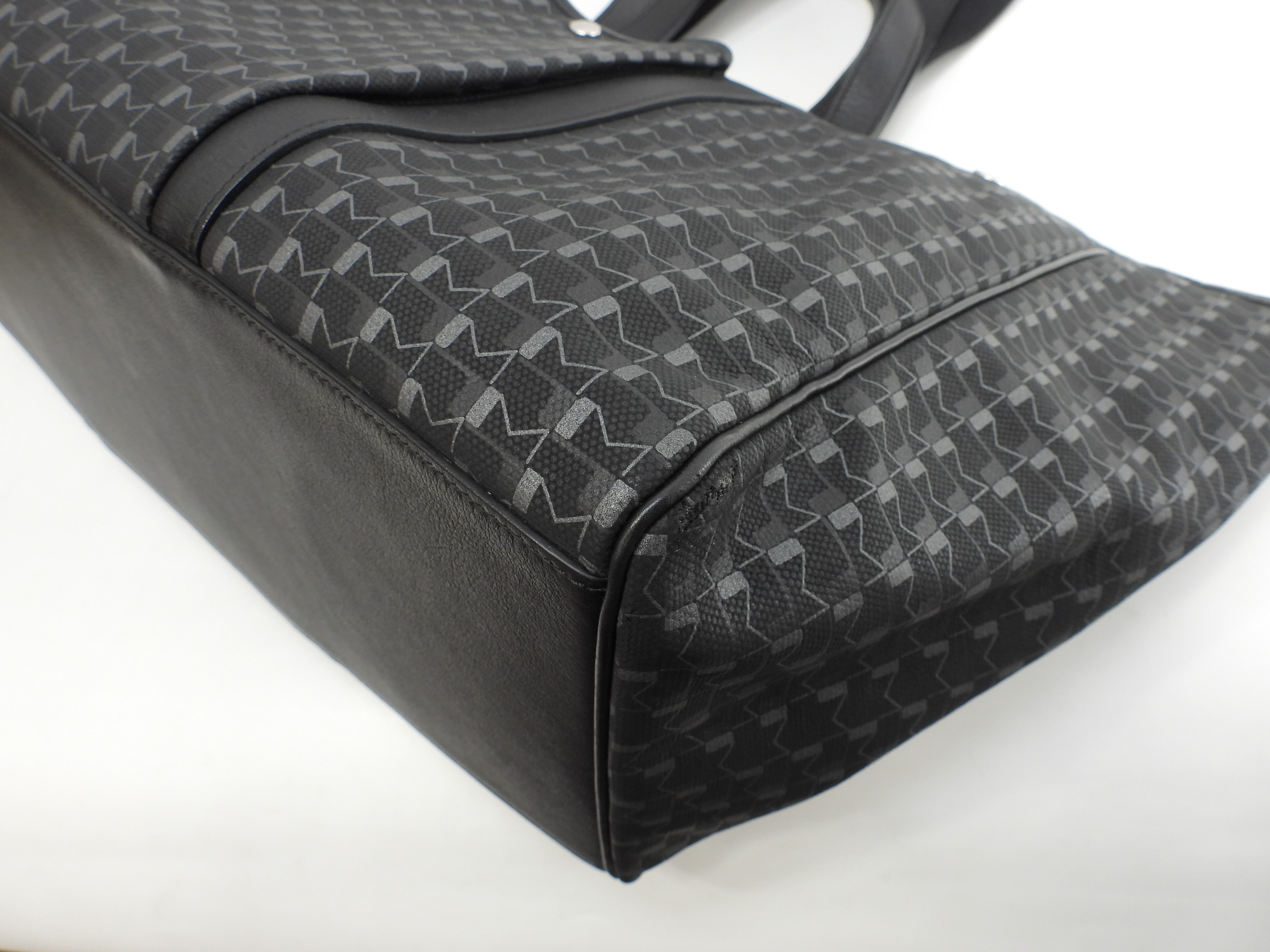 モワナ 2wayトートバッグ リゲート 黒 ハンドバッグ ショルダーバッグ@T1016