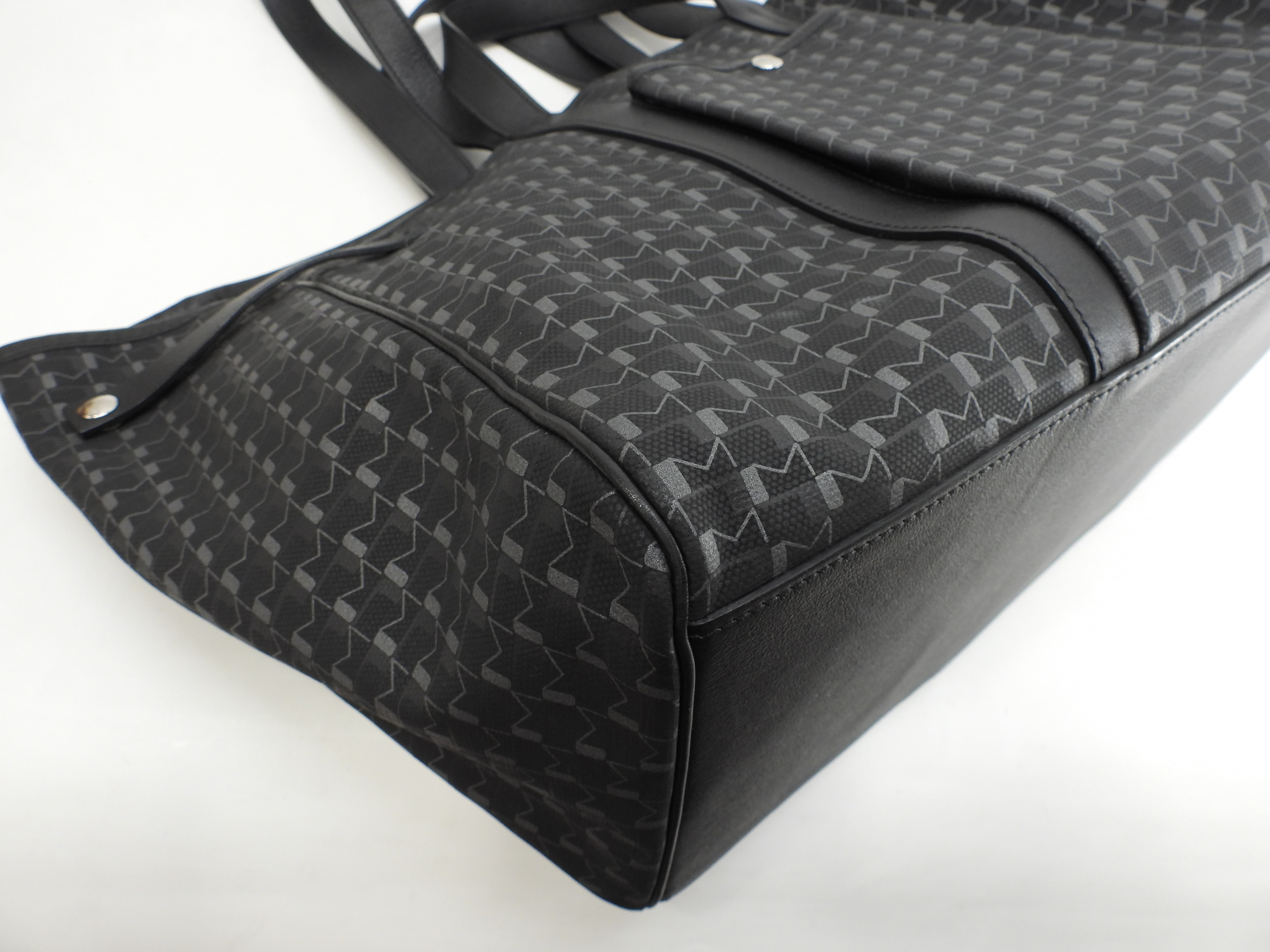 モワナ 2wayトートバッグ リゲート 黒 ハンドバッグ ショルダーバッグ@T1016