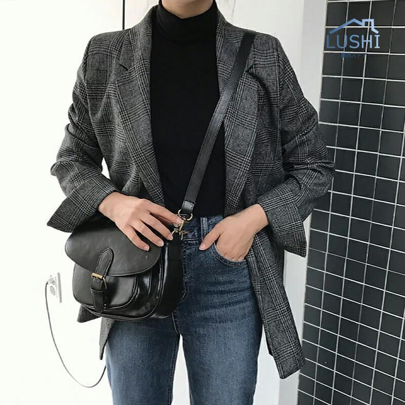 入荷 レディース ジャケット 大人 チェック柄 フォーマル オフィス カジュアル テーラードジャケット カジュアル アウター きれいめ 通勤