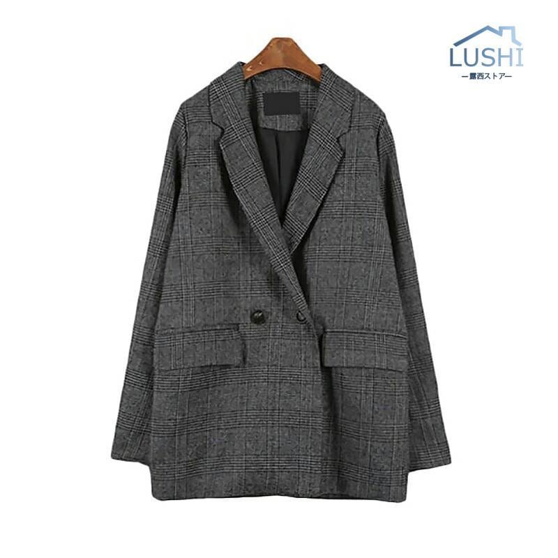 入荷 レディース ジャケット 大人 チェック柄 フォーマル オフィス カジュアル テーラードジャケット カジュアル アウター きれいめ 通勤