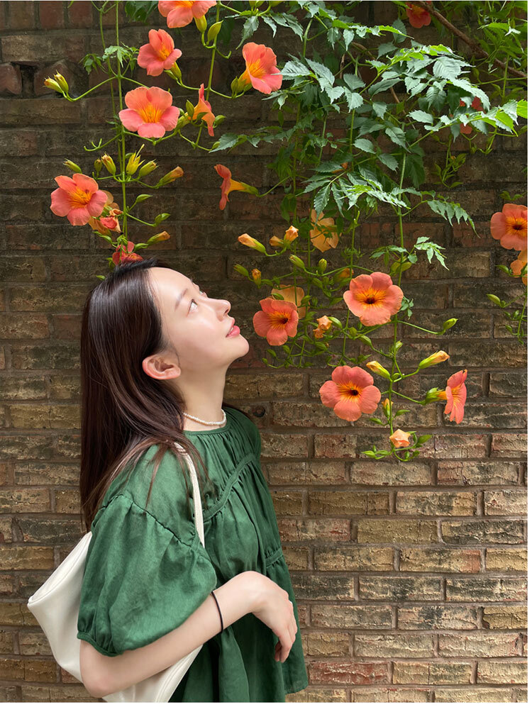 パフスリーブシャツ トップス シャツ ブラウス スイート フェミニン グリーン 緑 レギュラー丈 パフスリーブシャツ トップス シャツ ブラウス スイート フェミニン グリーン 緑 レギュラー丈