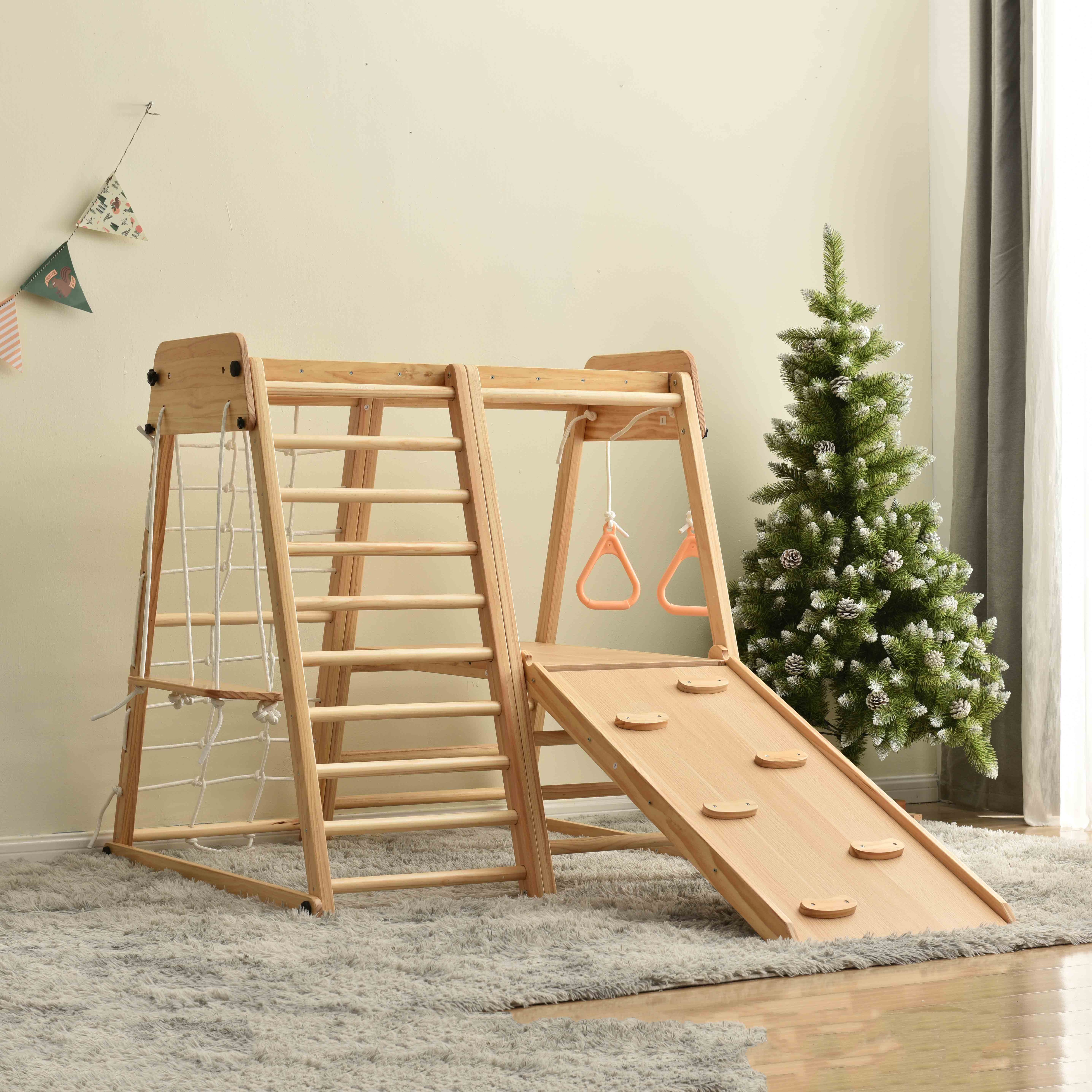 【即日国内発送】【室内遊具】ジャングルジム 滑り台 折りたたみ 大型遊具 天然木 耐荷重50kg 子供 キッズ プレゼント おもちゃ 【即日国内発送】【室内遊具】ジャングルジム 滑り台 折りたたみ 大型遊具 天然木 耐荷重50kg 子供 キッズ プレゼント おもちゃ