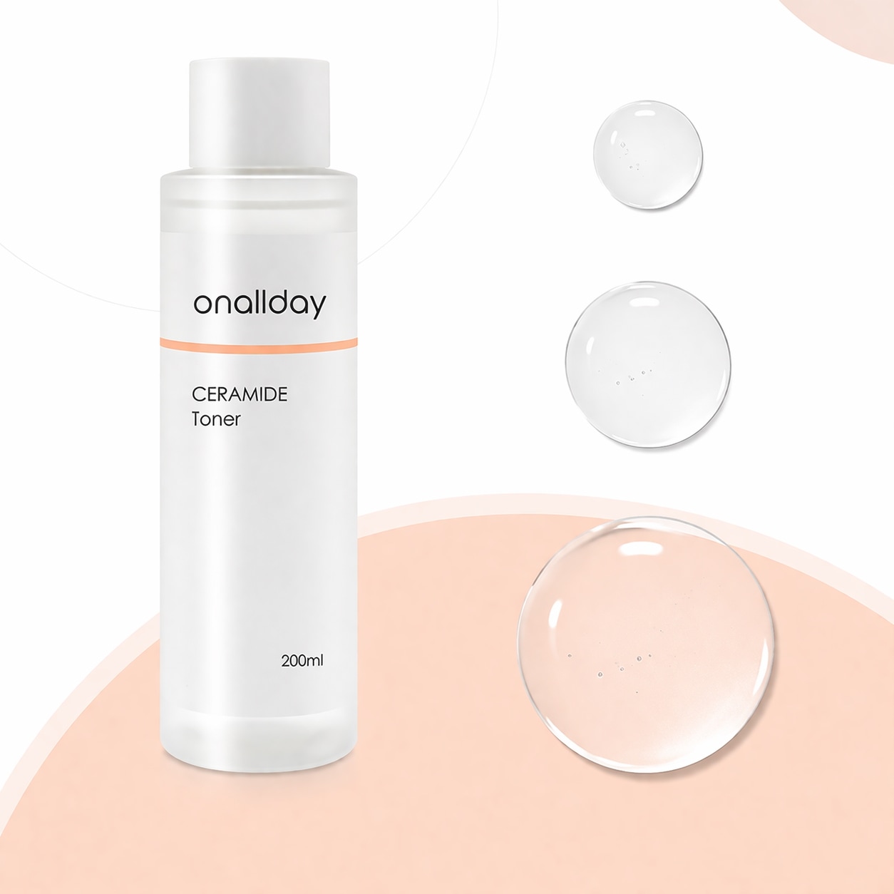 Qoo10] On All Day 【正規品】セラミドトナー 200ml 韓