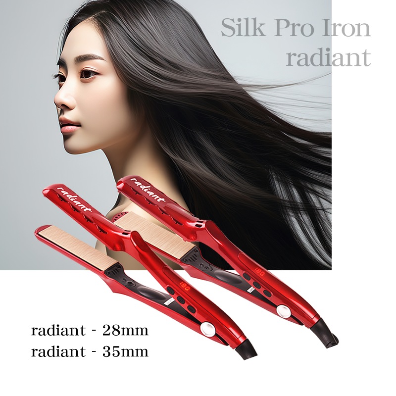 B next RADIANT SILK PRO IRON 35MM RED RADIANT SILK PRO IRON
