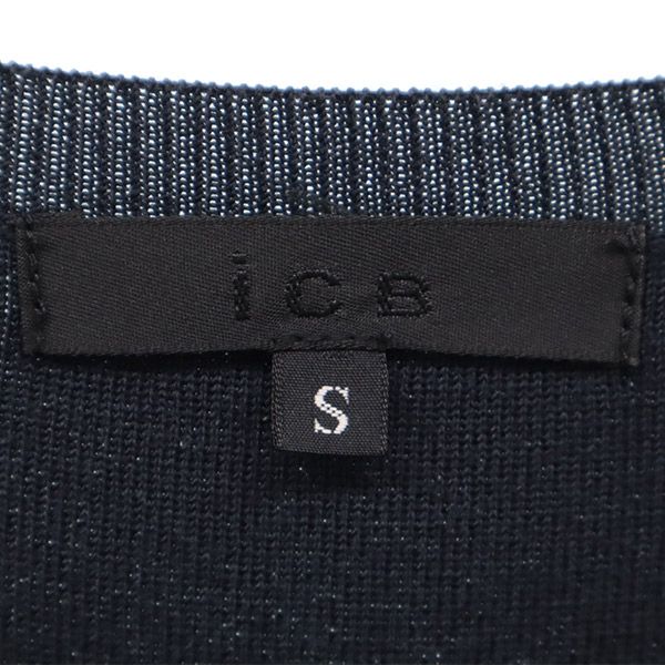 アイシービー ノースリーブ ワンピース S ネイビー系 iCB レディース アイシービー ノースリーブ ワンピース S ネイビー系 iCB レディース