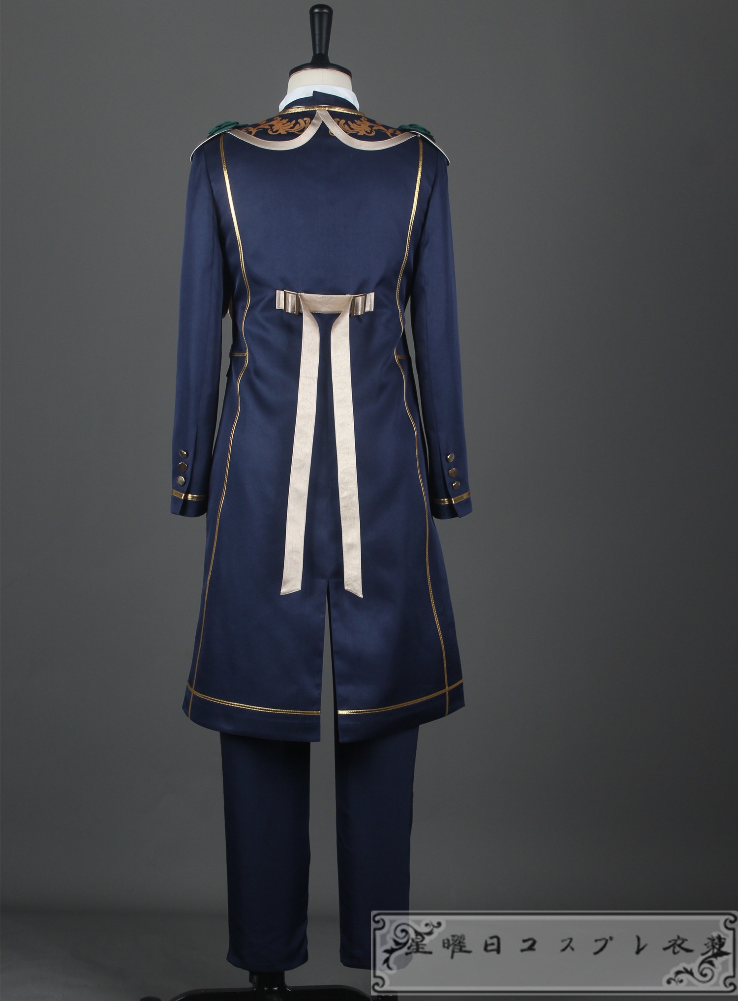 ES あんさんぶるスターズ フィーチャースカウト 弓弦編 才能開花後 ディープブルーヴァレット 伏見弓弦 MV衣装 コスプレ衣装 コスチューム
