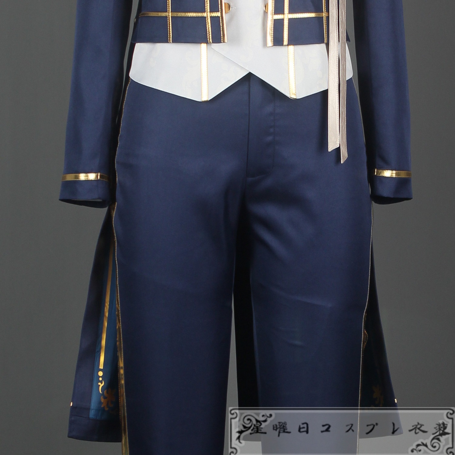 ES あんさんぶるスターズ フィーチャースカウト 弓弦編 才能開花後 ディープブルーヴァレット 伏見弓弦 MV衣装 コスプレ衣装 コスチューム