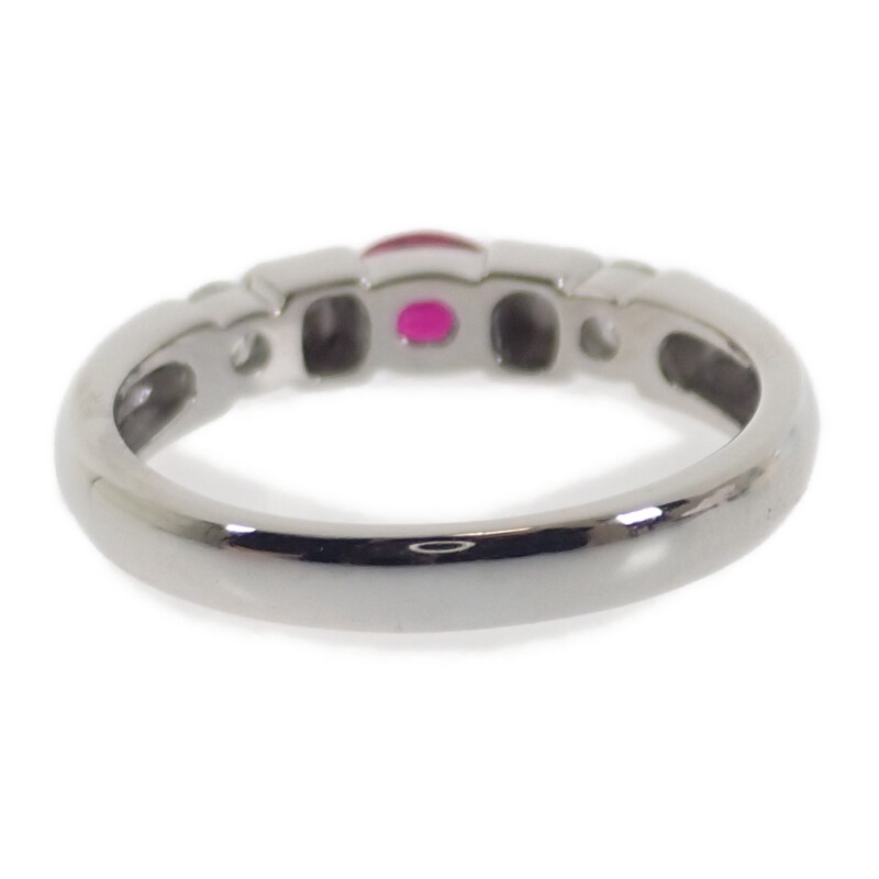 Pt900 R D デザインジュエリー リング Pt900プラチナ 10号 ルビー ダイヤモンド レディース【Aランク】 Pt900 R D デザインジュエリー リング Pt900プラチナ 10号 ルビー ダイヤモンド レディース【Aランク】