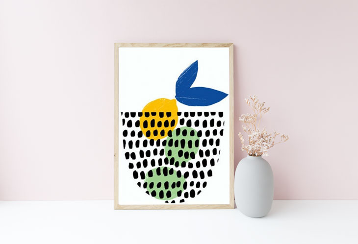 ANEK Citrus Bowl (white) Poster