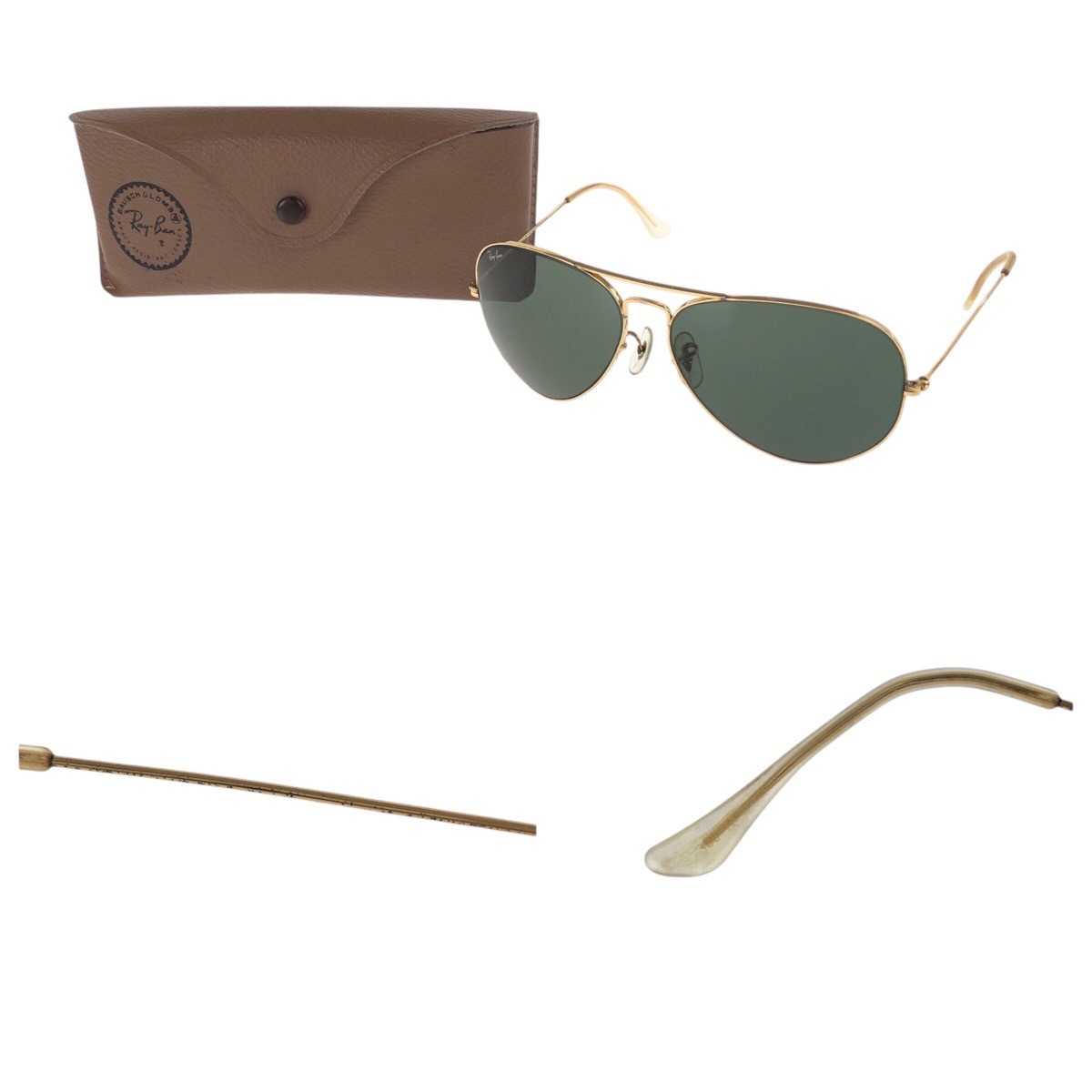 ヴィンテージ ボシュロム アビエーター ゴールド メタル 6214 サングラス 男女兼用 メンズ 503374 ヴィンテージ ボシュロム アビエーター ゴールド メタル 6214 サングラス 男女兼用 メンズ 503374