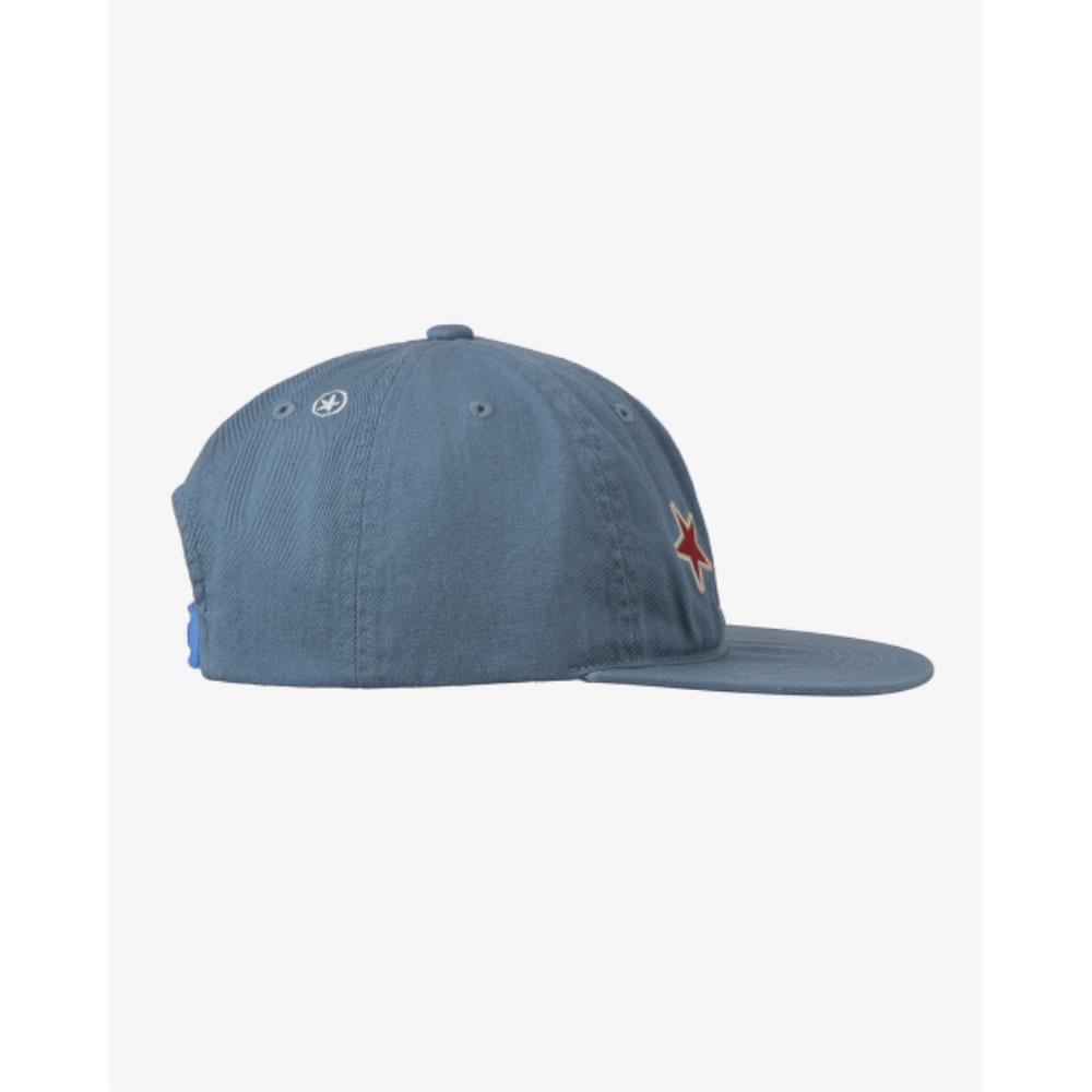 AEAE WASHED CAPITAL LOGO CAP AQUA BLUE AE45SUCA001ABL