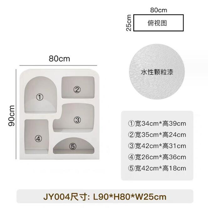 北欧風　本棚　リビングルーム玄関キャビネットins風寝室装飾インテリア　シンプル収納家具　取付不要