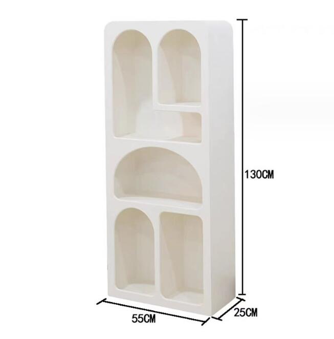 北欧風　本棚　リビングルーム玄関キャビネットins風寝室装飾インテリア　シンプル収納家具　取付不要