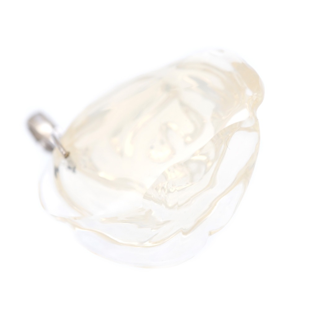 美品 天然オパール109.08ct / ダイヤ0.04ct / K18WG ペンダントトップ K18ホワイトゴールド/オパール/ダイヤモンド アイボリー 0060【中古】 レディース 美品 天然オパール109.08ct / ダイヤ0.04ct / K18WG ペンダントトップ K18ホワイトゴールド/オパール/ダイヤモンド アイボリー 0060【中古】 レディース