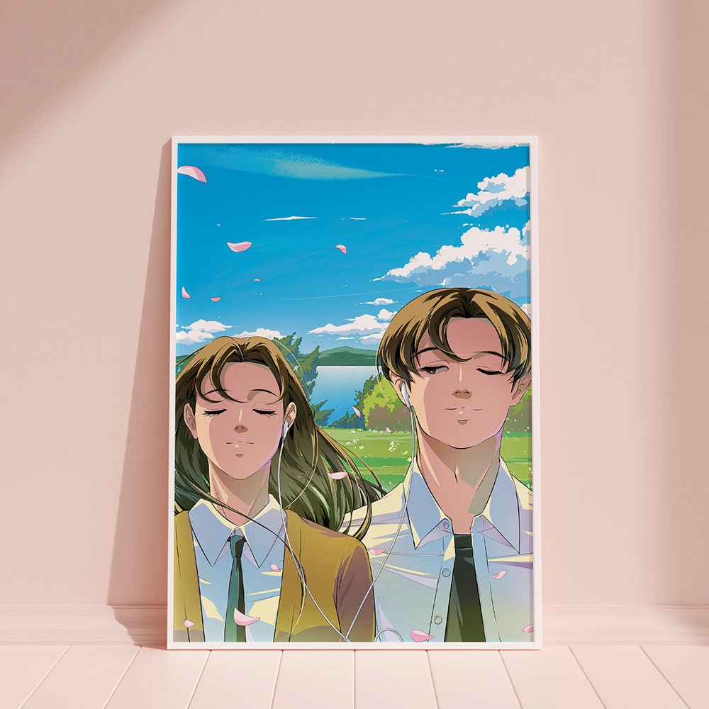 [風の香り] two_di イラスト 絵 キャンバス アート プリンティング インテリア 額縁 寝室 リビング オフィス プレゼント