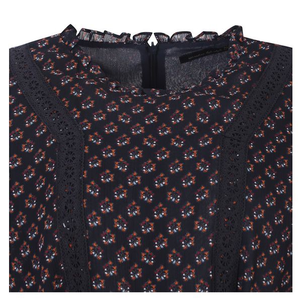 (C) ラインかぎ針編み柄ワンピース (SGOAG0572) (C) ラインかぎ針編み柄ワンピース (SGOAG0572)