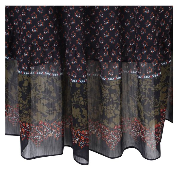 (C) ラインかぎ針編み柄ワンピース (SGOAG0572) (C) ラインかぎ針編み柄ワンピース (SGOAG0572)