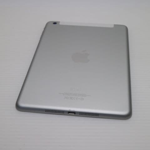 新品同様 au iPad mini Wi-Fi+cellular 16GB ホワイト au 35 新品同様 au iPad mini Wi-Fi+cellular 16GB ホワイト au 35