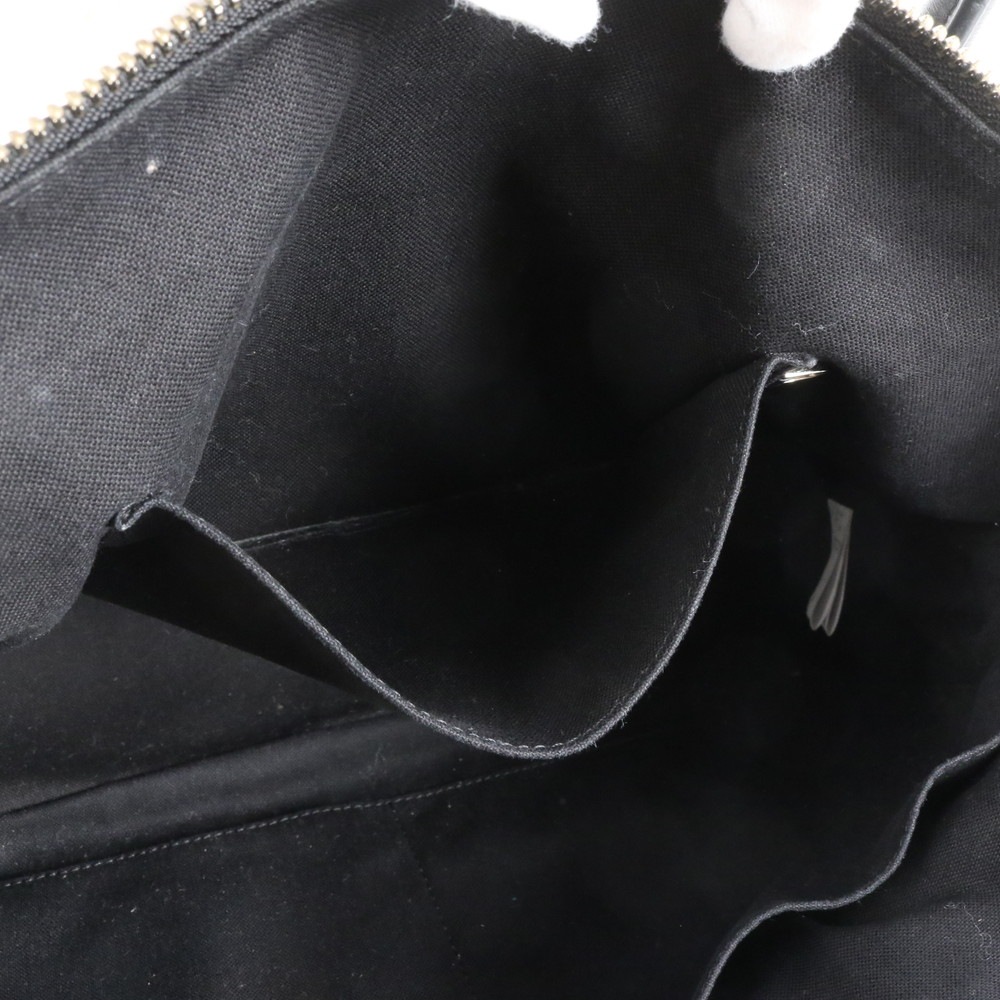 美品 パンチング レザー トート バッグ 肩掛け ショルダー ハンド 本革 ブラック 黒 ブランド レディース RRM CM4-4 中古 美品 パンチング レザー トート バッグ 肩掛け ショルダー ハンド 本革 ブラック 黒 ブランド レディース RRM CM4-4 中古