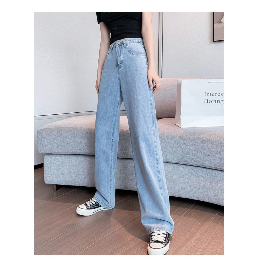 【超お得1つ買うと10個もらえる】急速出荷30% OFFレディース ボトムス ズボン 長ズボン ロング ワイドパンツ デニムパンツ ウエストゴム ストレッチ 大きいサイズ ゆったり 春 夏