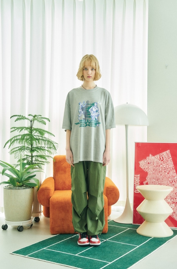 【CPGN STUDIO】Point Guard Pigment Short Sleeve T-shirt CPGN STUDIO】 Point Guard Pigment Short Sleeve T-shirt T