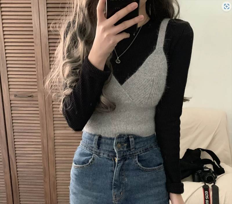 レディース トップス ベスト ニットソー ツーピースセット ショート 袖なし ノースリーブ Vネック タイト スリム 細身 リブ リブニット 伸縮性 ニット かわいい 大人可愛い シンプル カジュアル レディース トップス ベスト ニットソー ツーピースセット ショート 袖なし ノースリーブ Vネック タイト スリム 細身 リブ リブニット 伸縮性 ニット かわいい 大人可愛い シンプル カジュアル