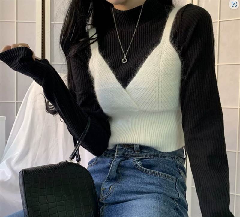 レディース トップス ベスト ニットソー ツーピースセット ショート 袖なし ノースリーブ Vネック タイト スリム 細身 リブ リブニット 伸縮性 ニット かわいい 大人可愛い シンプル カジュアル レディース トップス ベスト ニットソー ツーピースセット ショート 袖なし ノースリーブ Vネック タイト スリム 細身 リブ リブニット 伸縮性 ニット かわいい 大人可愛い シンプル カジュアル