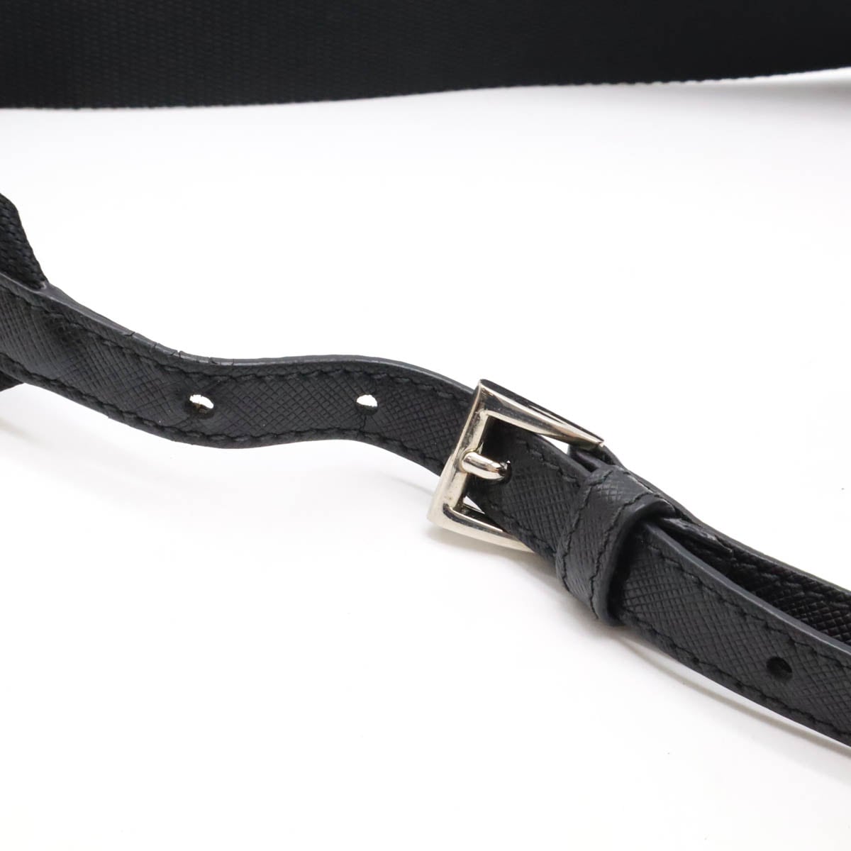 キルティング バックパック リュックサック ミニリュック ナイロン レザー NERO ブラック 黒 シルバー金具 1B01 キルティング バックパック リュックサック ミニリュック ナイロン レザー NERO ブラック 黒 シルバー金具 1B01