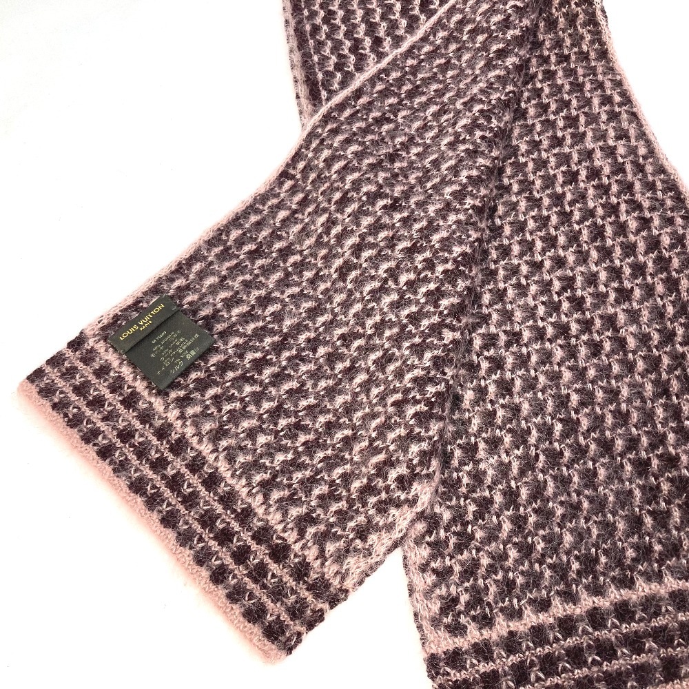 マフラー Ｍ75053＆M75093 ボネ・エセル ビーニー 帽子 ニット帽 ニットキャップ ニット帽 マフラー セット モヘア ワインレッド系