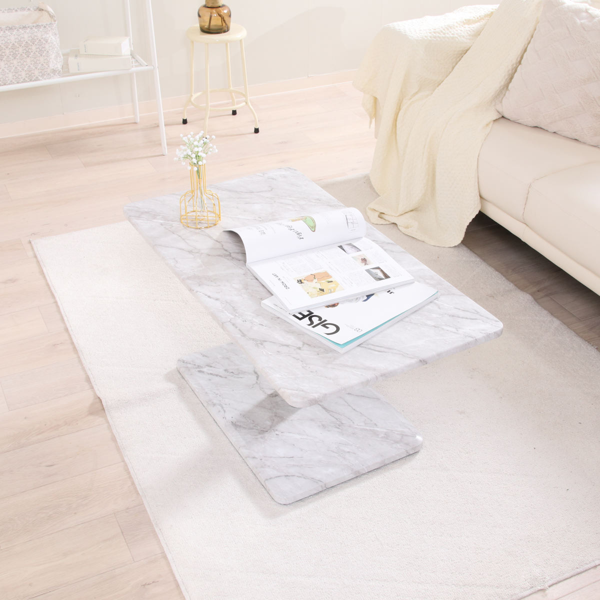 リビングテーブル 昇降式 幅90cm 大理石柄 高さ調節 フットペダル ローテーブル センターテーブル テーブル カフェ風 長方形 キャスター テレワーク パソコン 作業 机 高級感 上品