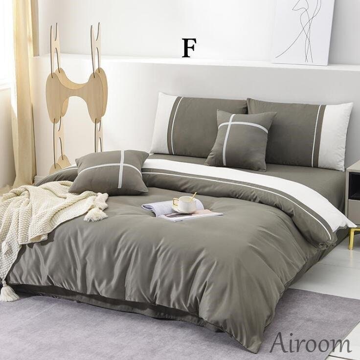 【新作入荷】布団セット 布団カバーセット 3点セット 掛け布団カバーセット 寝具 ベッド用品 敷き布団カバー フラットシーツ 枕カバー 新生活 可愛い プレゼント 北欧風 orange