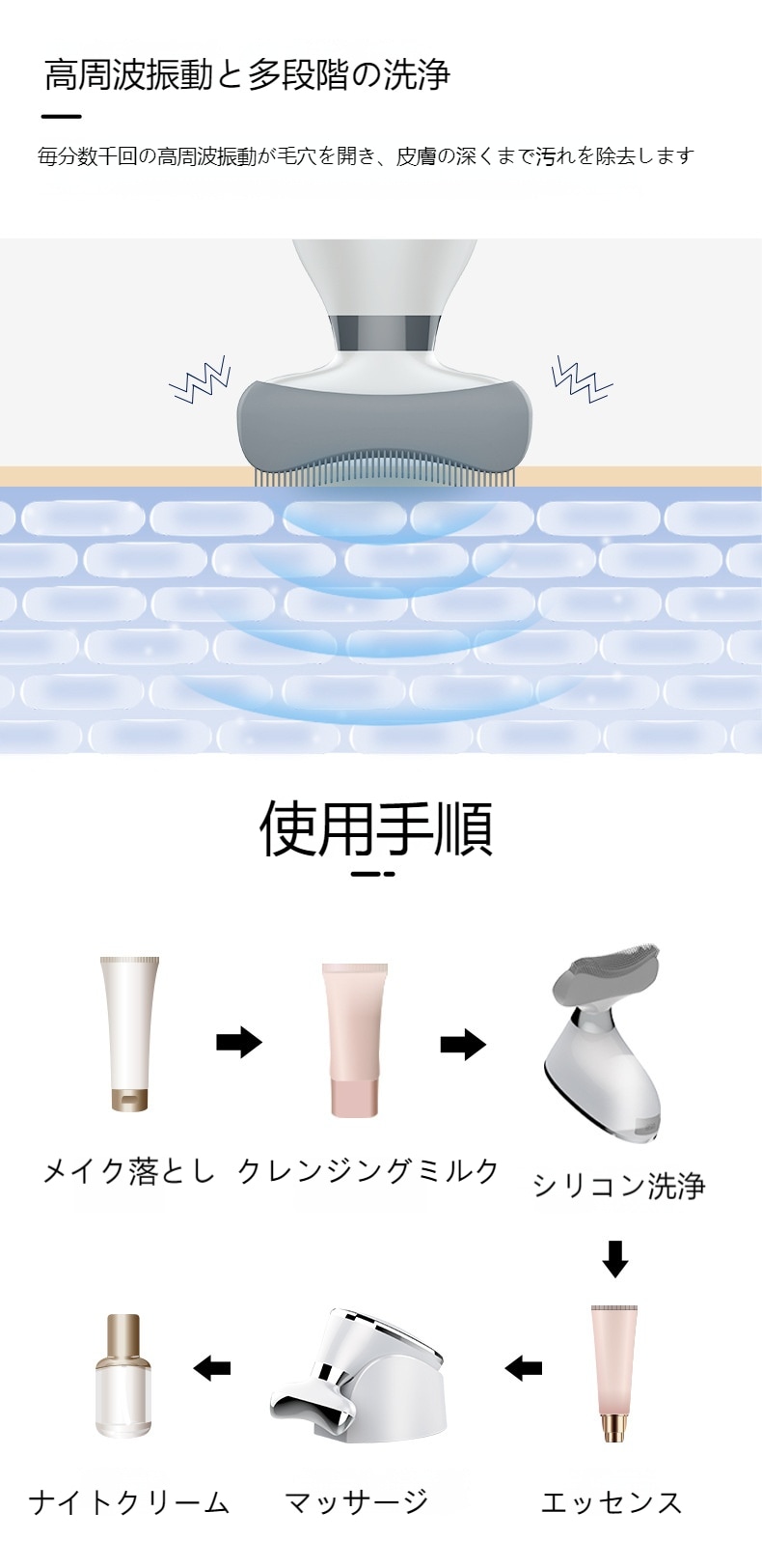 美首器振動マッサージ首紋器アイロンが首の顔を引き締めるカラー光を美容器に導入する