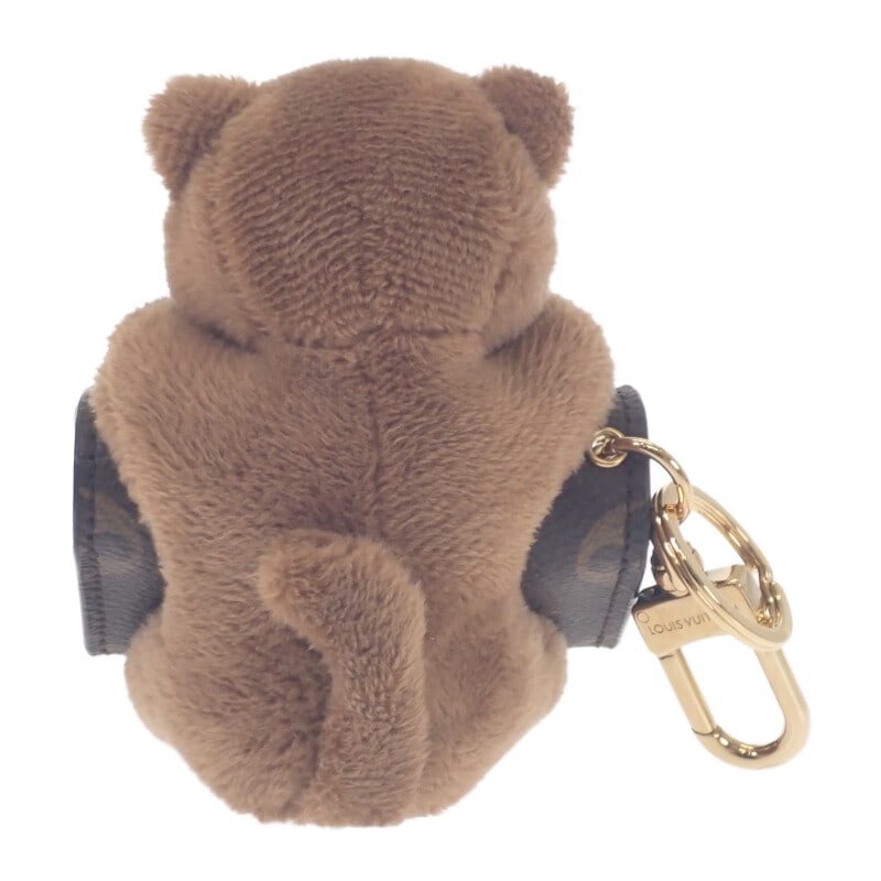 LVキュートモノグラム M01561 バッグチャーム モノグラムキャンバス ブラウン ゴールド金具 レディース 猫 キーホルダー アクセサリーケース【ABランク】 LVキュートモノグラム M01561 バッグチャーム モノグラムキャンバス ブラウン ゴールド金具 レディース 猫 キーホルダー アクセサリーケース【ABランク】