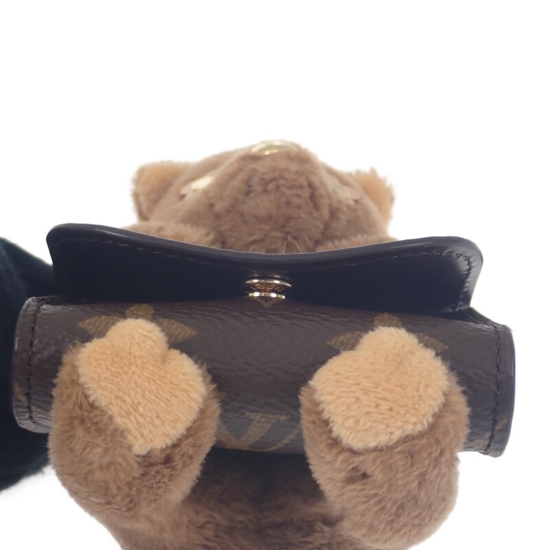 LVキュートモノグラム M01561 バッグチャーム モノグラムキャンバス ブラウン ゴールド金具 レディース 猫 キーホルダー アクセサリーケース【ABランク】 LVキュートモノグラム M01561 バッグチャーム モノグラムキャンバス ブラウン ゴールド金具 レディース 猫 キーホルダー アクセサリーケース【ABランク】