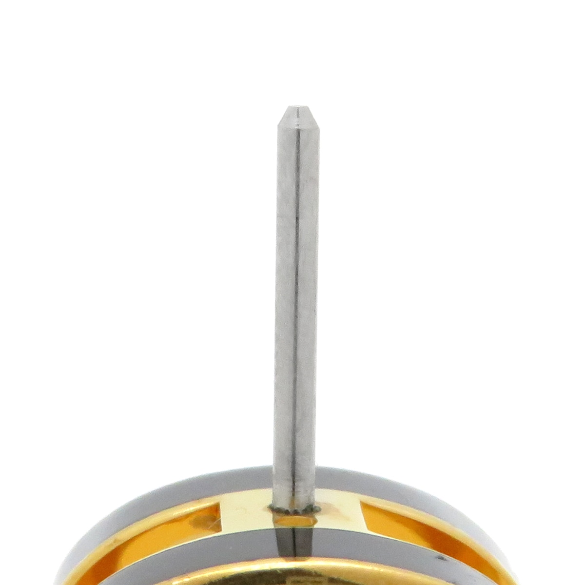 エルメス HERMES ピアス ポップアッシュ Hピアス GP エナメル ブラックイエローゴールド H型 【中古】 エルメス HERMES ピアス ポップアッシュ Hピアス GP エナメル ブラックイエローゴールド H型 【中古】