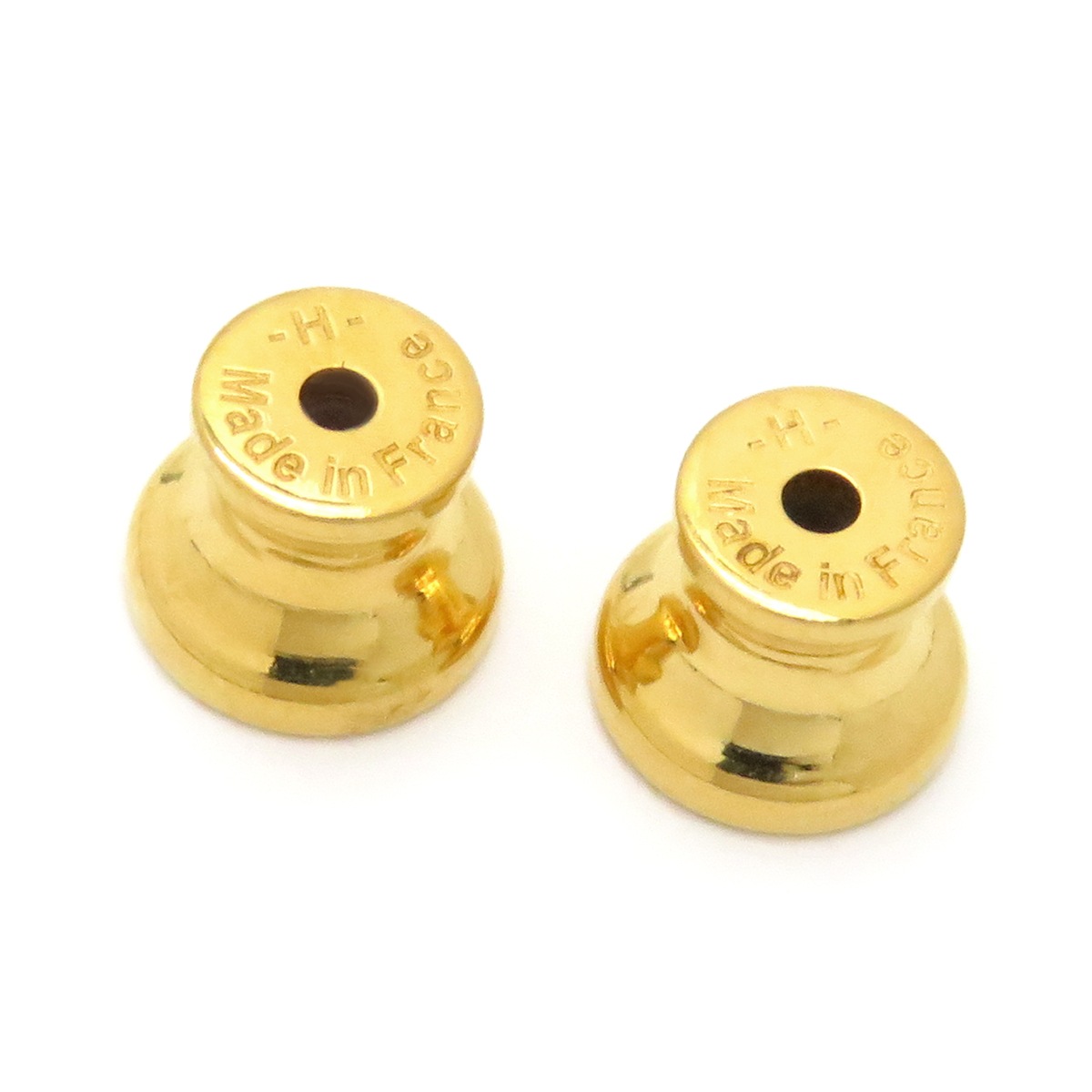 エルメス HERMES ピアス ポップアッシュ Hピアス GP エナメル ブラックイエローゴールド H型 【中古】 エルメス HERMES ピアス ポップアッシュ Hピアス GP エナメル ブラックイエローゴールド H型 【中古】